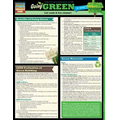 Going Green At Home- Laminated 3-Panel Info Guide